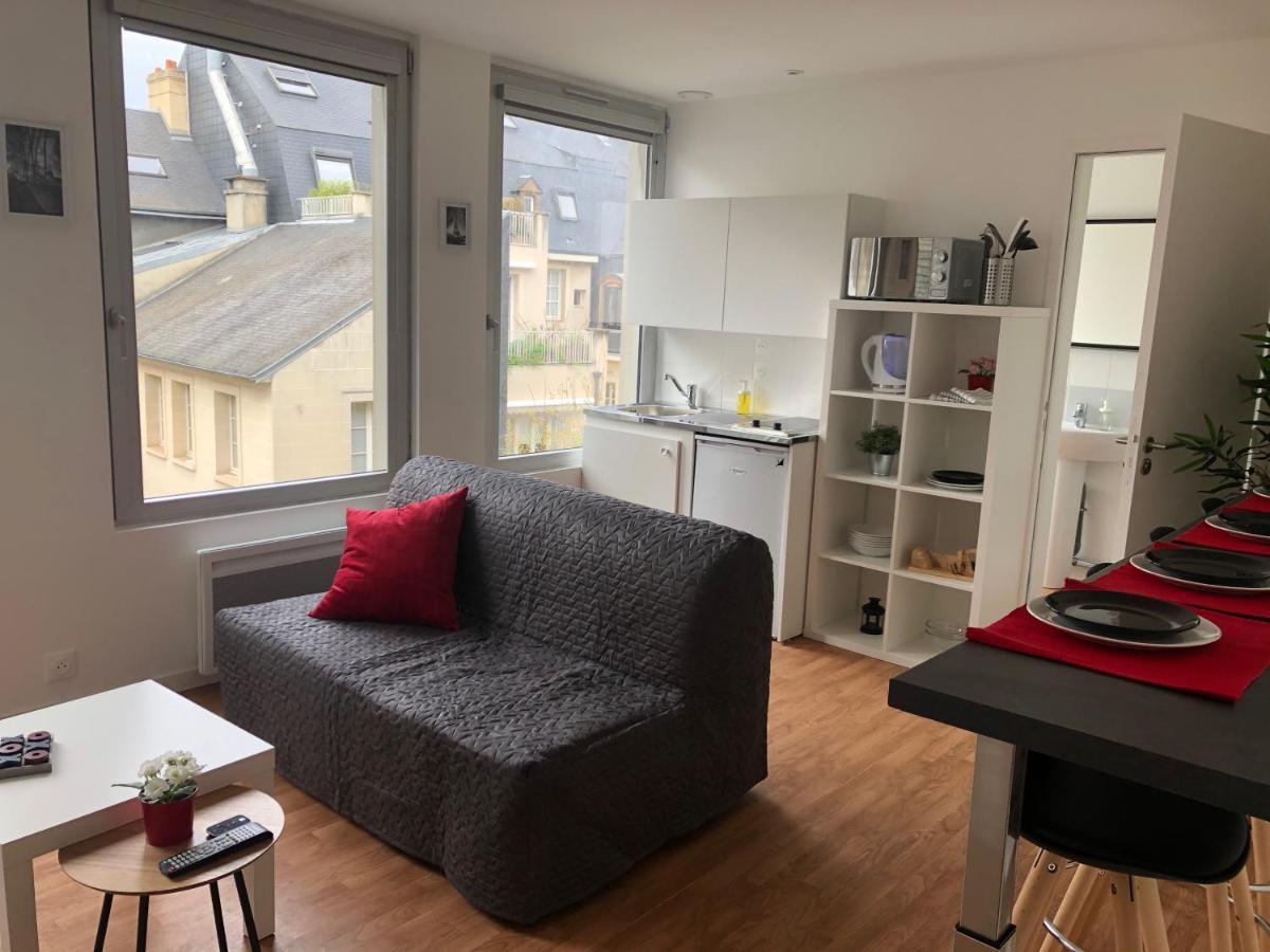Hyper Centre - Wifi Fibre Gratuit - Jergweloh - Le Parisien Apartment Caen Bagian luar foto