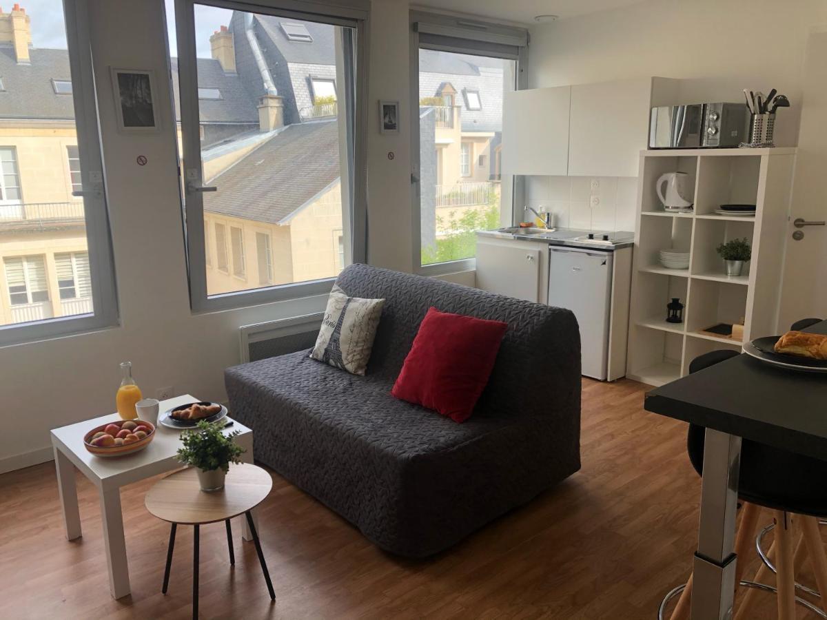 Hyper Centre - Wifi Fibre Gratuit - Jergweloh - Le Parisien Apartment Caen Bagian luar foto